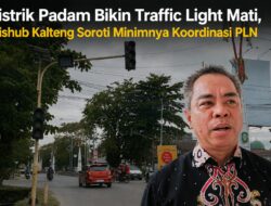 Listrik Padam Bikin Traffic Light Mati, Dishub Kalteng Soroti Minimnya Koordinasi PLN