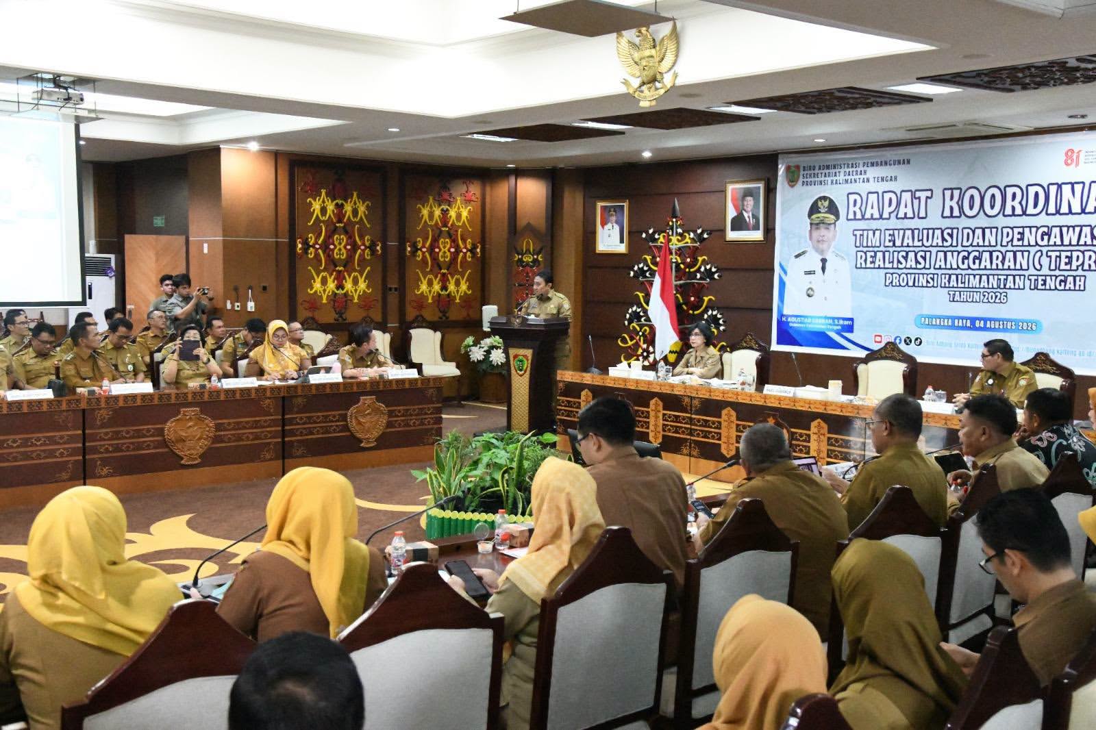 Wagub Kalteng: Daerah dengan Serapan Anggaran Rendah Akan Jadi Perhatian Pemerintah Pusat