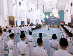 76 Pelajar dari 38 Provinsi Dikukuhkan Jadi Paskibraka Nasional