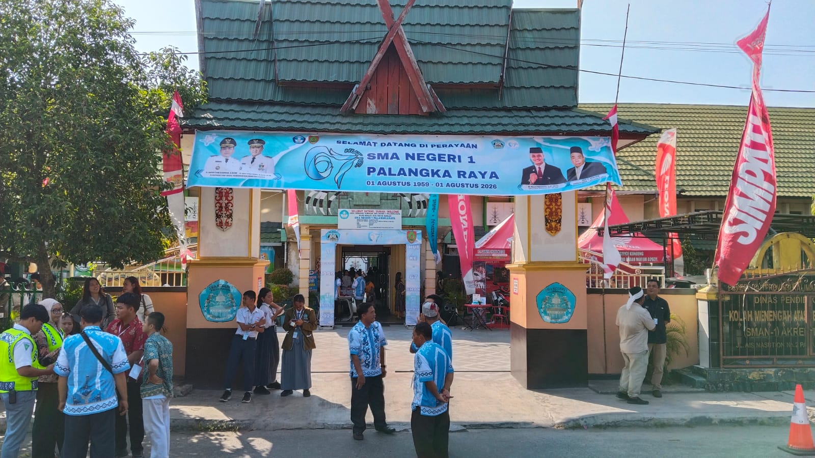 SMAN 1 Palangka Raya Rayakan Hari Ulang Tahun Sekolah ke-67