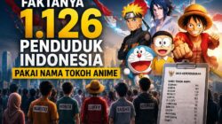 Faktanya 1.126 Penduduk Indonesia Pakai Nama Tokoh Anime