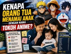 Kenapa Orang Tua Menamai Anak dengan Nama Tokoh Anime?