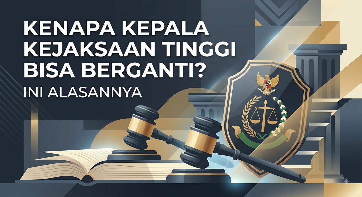 Kenapa Kepala Kejaksaan Tinggi Bisa Berganti? Ini Alasannya