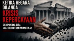 Ketika Negara Dilanda Krisis Kepercayaan, Dampaknya Bisa Destruktif dan Mematikan