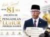 Kado HUT ke-81 MA, Hakim Andreas Eno Persembahkan Lagu “Pengadilan Luhur Indonesia Makmur”