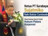 Ketua PT Surabaya Sujatmiko Raih Doktor Cumlaude, Disertasinya Soroti Celah Hukum Pidana Korporasi