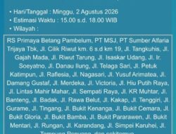 Jadwal Pemadaman Listrik Hari Ini di Palangka Raya, Berikut Wilayah dan Jam Terdampak