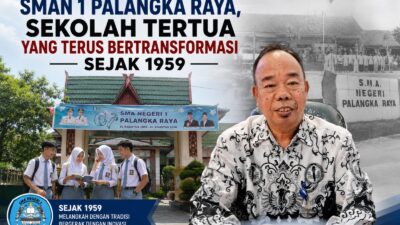 SMAN 1 Palangka Raya, Sekolah Tertua yang Terus Bertransformasi Sejak 1959