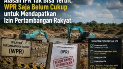 Alasan IPR Tak Bisa Terbit, WPR Saja Belum Cukup untuk Mendapatkan Izin Pertambangan Rakyat